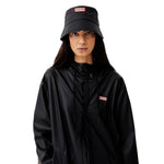 Izzy PU Hooded Jacket Black