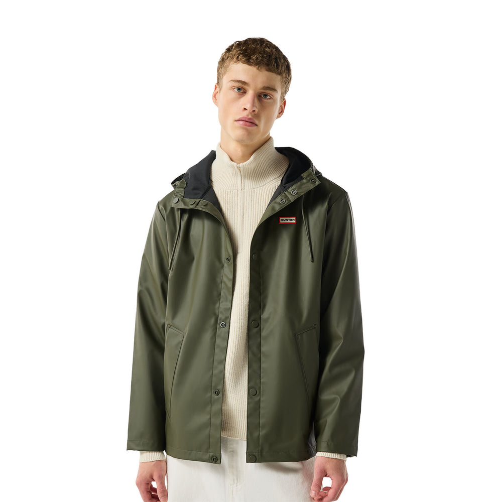 Izzy PU Hooded Jacket Kambaba