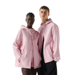 Izzy PU Hooded Jacket Parfait Pink