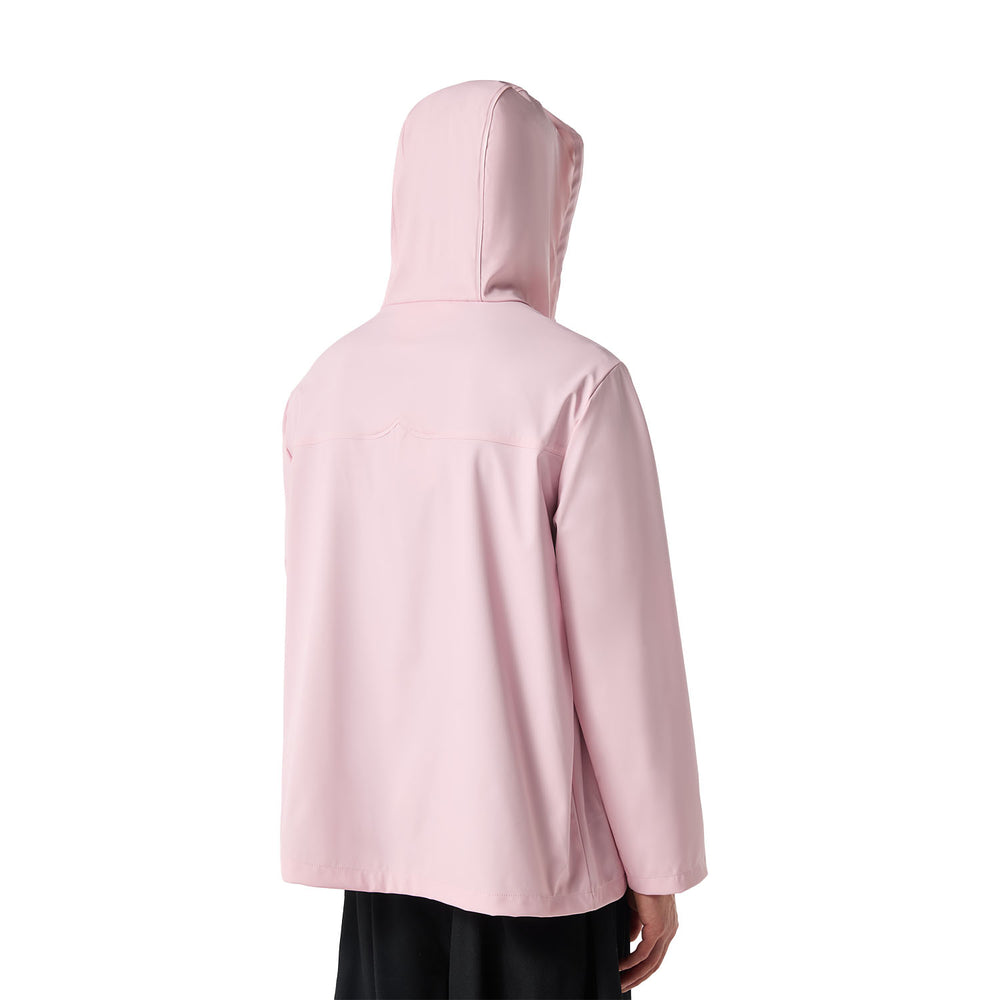 Izzy PU Hooded Jacket Parfait Pink