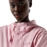 Izzy PU Hooded Jacket Parfait Pink