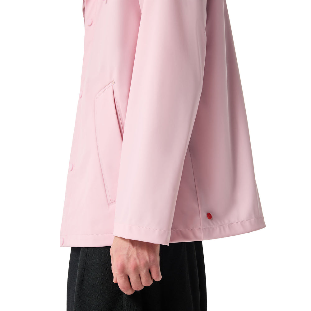 Izzy PU Hooded Jacket Parfait Pink