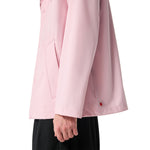 Izzy PU Hooded Jacket Parfait Pink