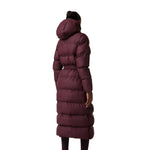 Women’s Hutchison PU Sonic Welded Long Puffer Jacket Port Royale