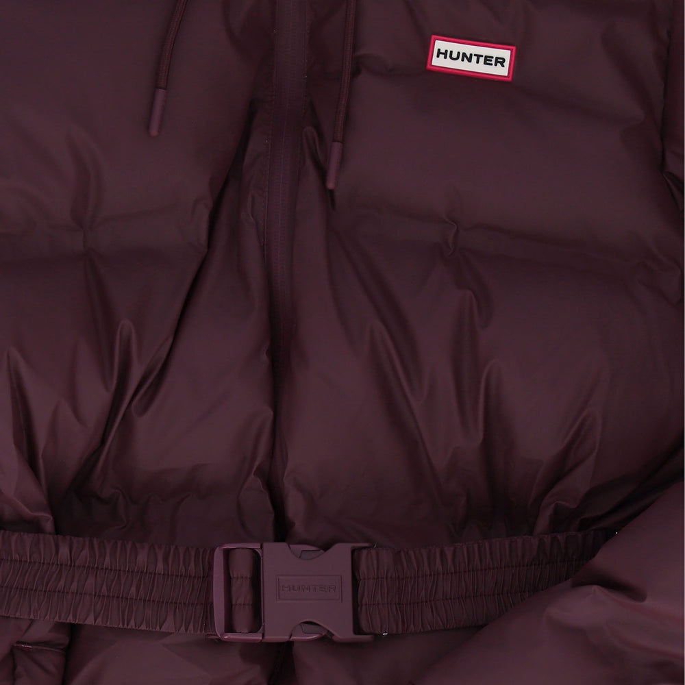 Women’s Hutchison PU Sonic Welded Long Puffer Jacket Port Royale