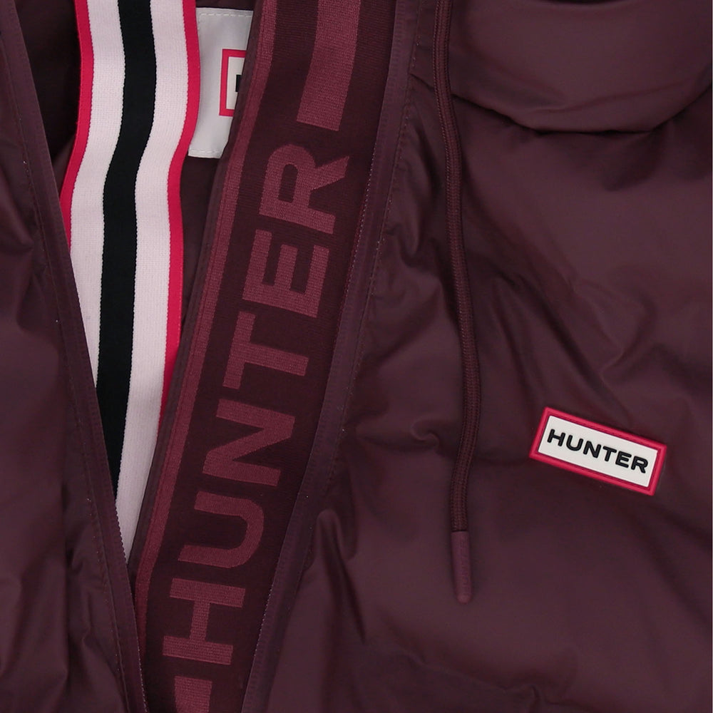Women’s Hutchison PU Sonic Welded Long Puffer Jacket Port Royale