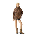 Women's Originals Lightweight Printed Waterproof Jacket Leopard Print