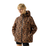 Women's Originals Lightweight Printed Waterproof Jacket Leopard Print