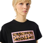 Women's Red Label Essentials Filled Logo Tee Hunter Black