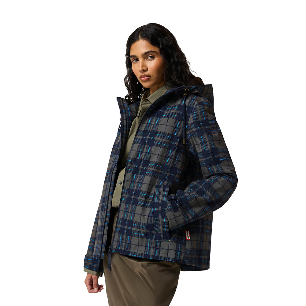 Women's Original Waterproof Tartan Jacket Kambaba/Night Sky/Atomic Blue