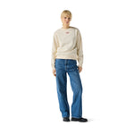 Red Label Essentials Crew Sweatshirt Antique White