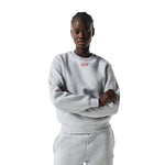 Red Label Essentials Crew Sweatshirt Grey Marl