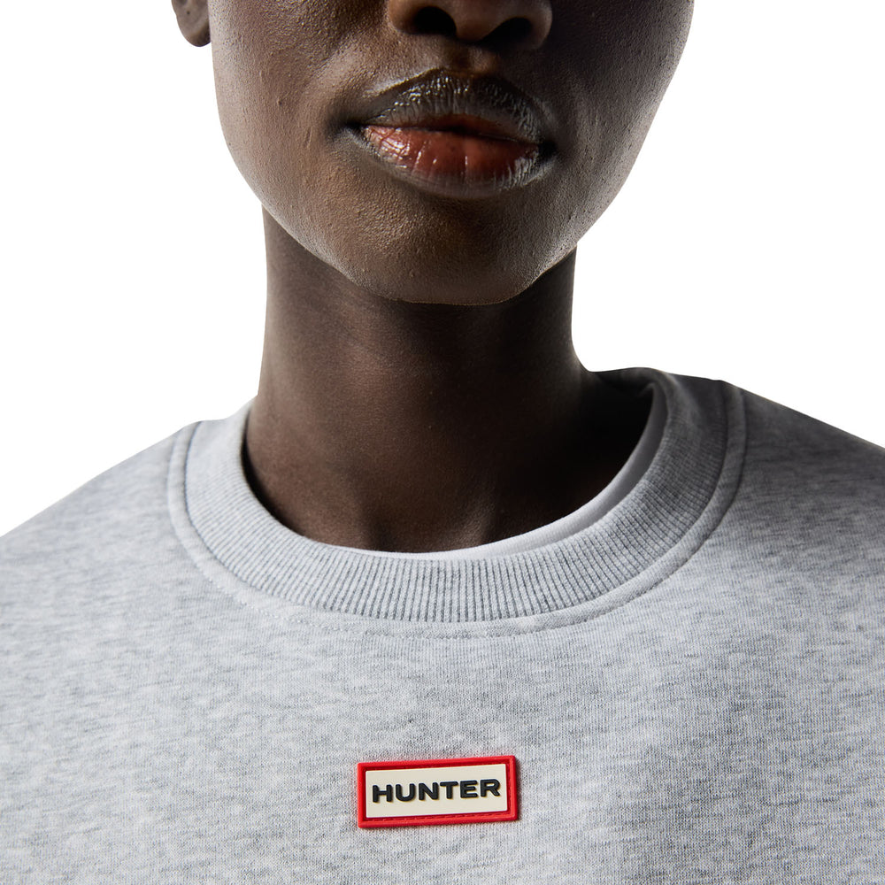 Red Label Essentials Crew Sweatshirt Grey Marl