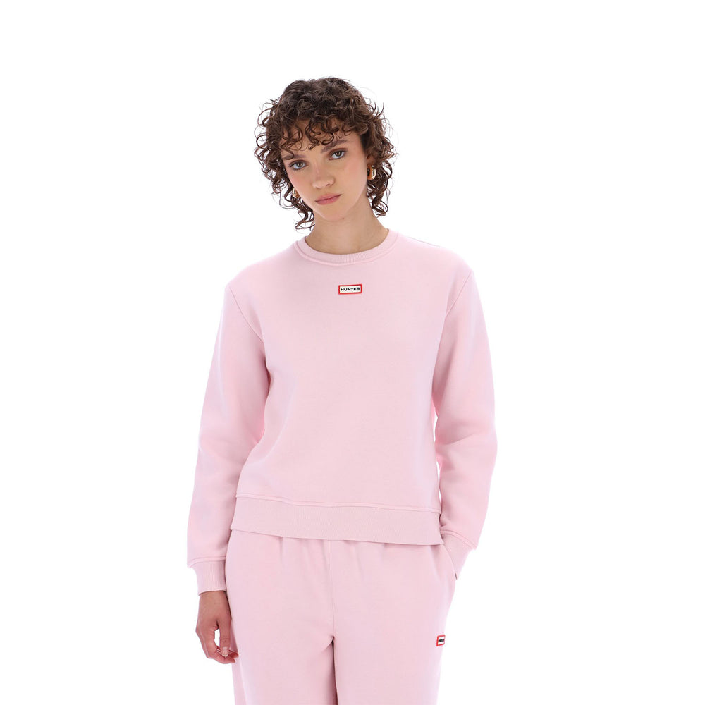 Red Label Essentials Crew Sweatshirt Perfait Pink