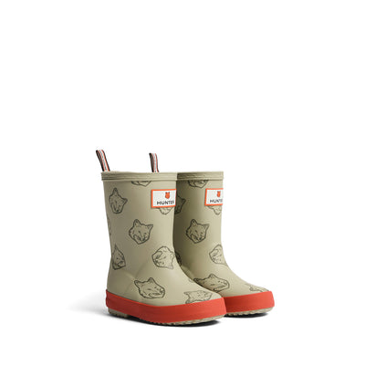 MK X HUNTER Fox Head Kids First Tonal Boots Ashtree/Burnt Orange