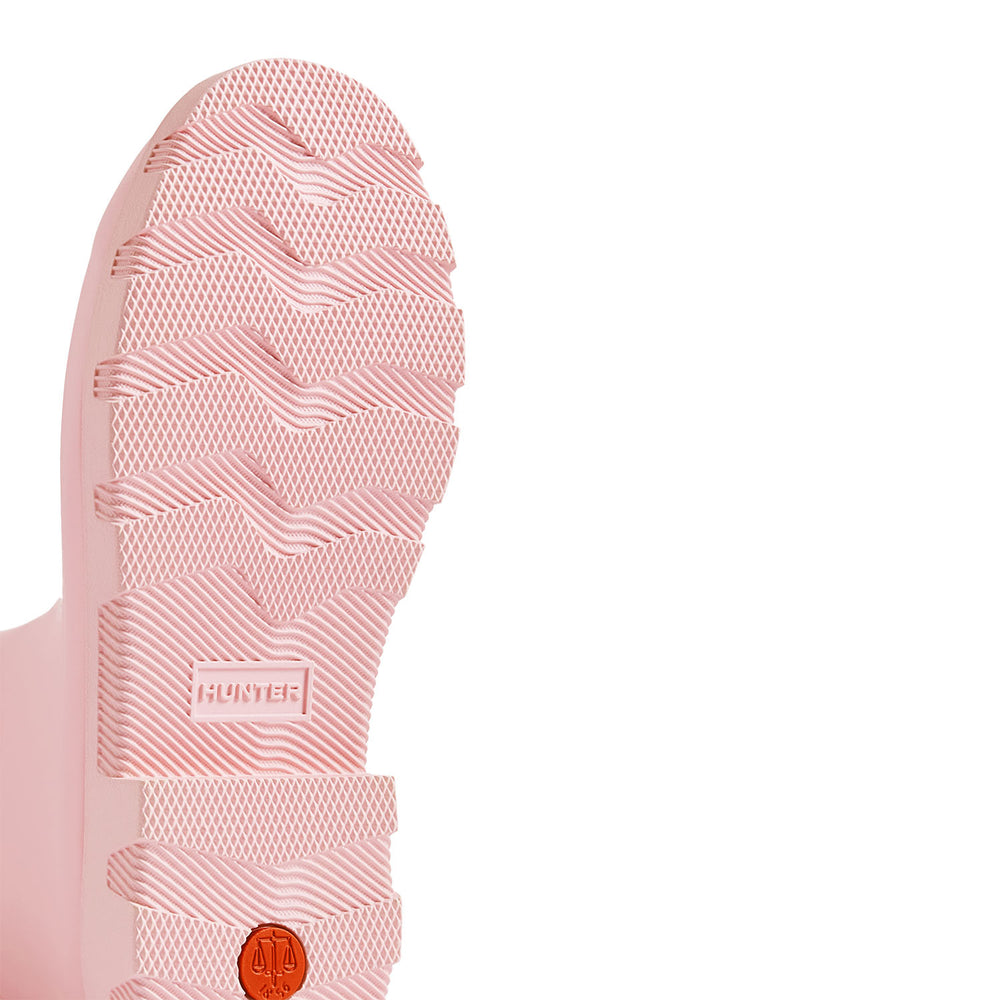 Unisex Downpour Tall Wellington Boots Parfait Pink