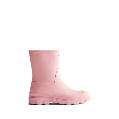 Unisex Downpour Short Wellington Boots Parfait Pink