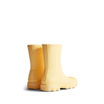 Unisex Downpour Short Wellington Boots Pale Yellow