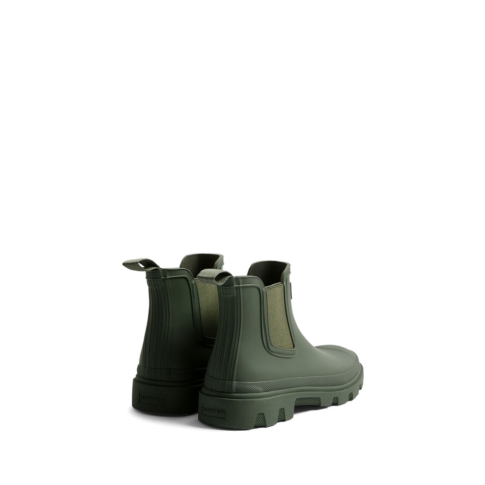 Unisex Downpour Chelsea Boots Dark Olive