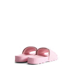 Unisex Core Embossed Silicon Logo Slider Parfait Pink
