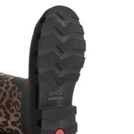 Unisex GANNI X Hunter Tall Adjustable Downpour Wellington Boots Leopard/Black