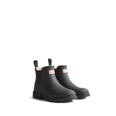 Unisex Downpour Chelsea Insulated Boots Black