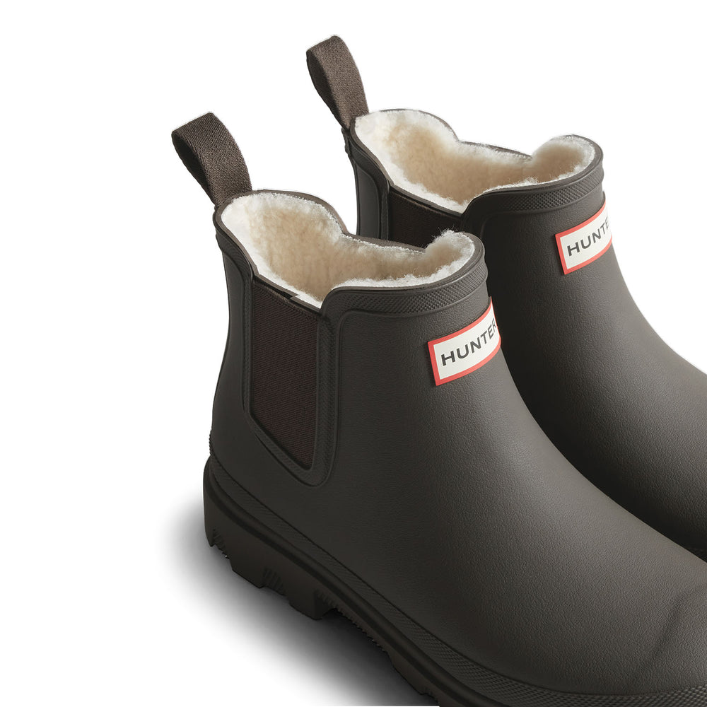 Unisex Downpour Chelsea Insulated Boots Chocolate Brown