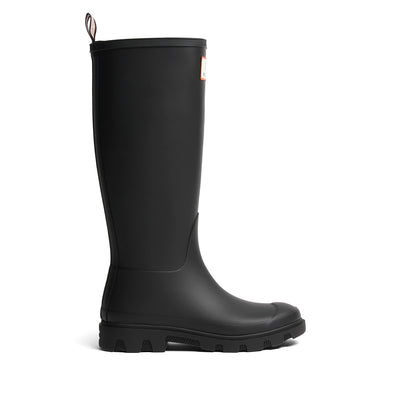 MK x HUNTER Unisex Downpour Tall Wellington Boots Black