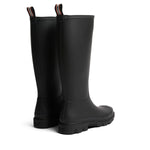 MK x HUNTER Unisex Downpour Tall Wellington Boots Black