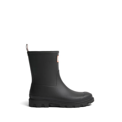 MK x HUNTER Unisex Downpour Short Wellington Boots Black