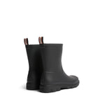 MK x HUNTER Unisex Downpour Short Wellington Boots Black