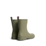 MK x HUNTER Unisex Downpour Short Wellington Boots Laurel Green