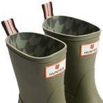 MK x HUNTER Unisex Downpour Short Wellington Boots Laurel Green