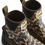 Women's GANNI X HUNTER Balmoral Ankle Boots Leopard/Black