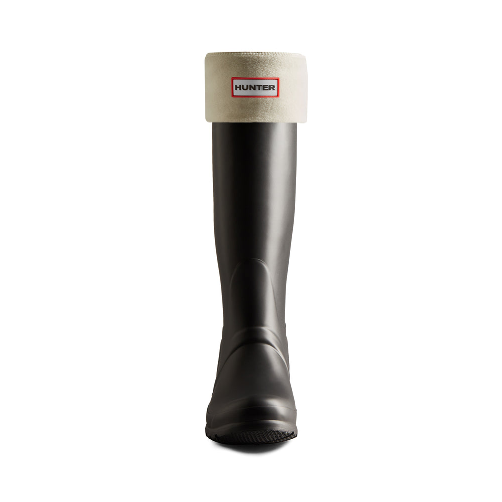 Fleece Tall Boots Socks Hunter White