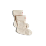 Fleece Short Boots Socks Hunter White