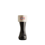 Fleece Short Boots Socks Hunter White