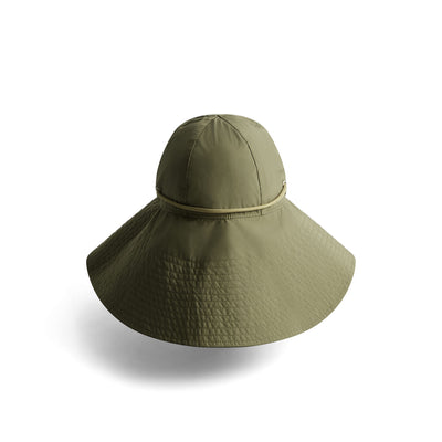 GANNI X HUNTER Waterproof Bucket Hat GANNI Green