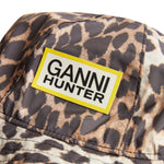 GANNI X HUNTER Waterproof Bucket Hat GANNI Leopard
