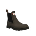 Men's Commando Chelsea Boots Chocolate Brown/Black