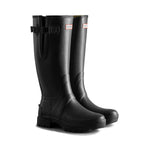 Men's Balmoral Adjustable 3mm Neoprene Wellington Boots Black
