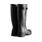 Men's Balmoral Adjustable 3mm Neoprene Wellington Boots Black
