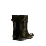 Women's Original Short Gloss Wellington Boots Chocolate Brown