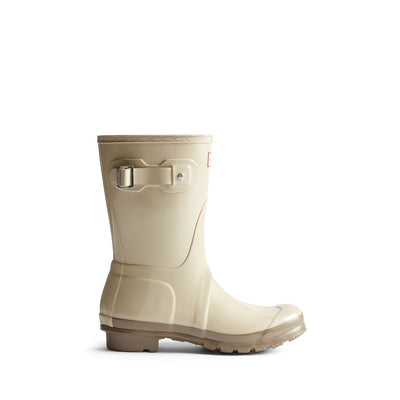 Women's Original Short Gloss Wellington Boots Gravel/Kettle