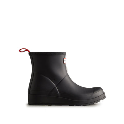 Women's Play Short Welington Boots Black