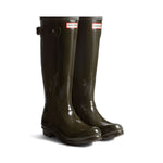Women's Original Tall Gloss Wellington Boots Chocolate Brown