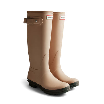 Women's Original Tall Wellington Boots Shore/Chocolate Brown