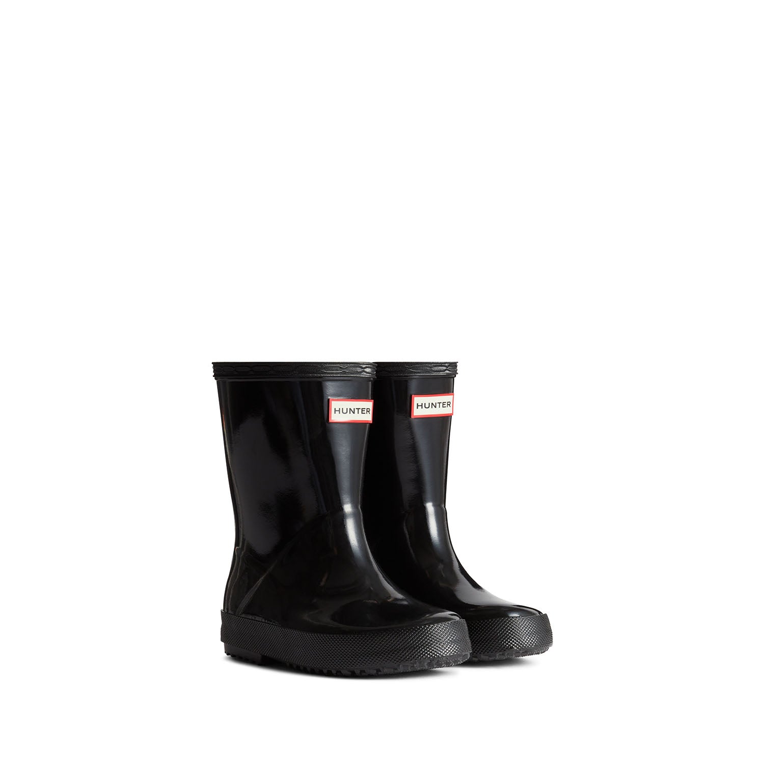 Hunter Original Kids First Gloss Boots Zwart | YHFRK0003242BLK